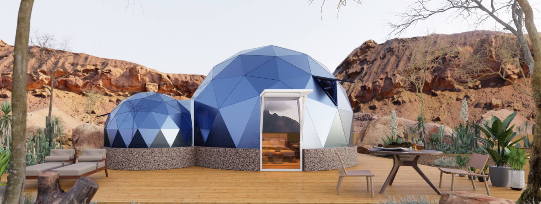 洛阳球形智能光伏玻璃星空房